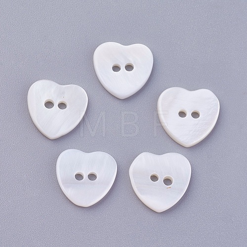 2-Hole Shell Buttons BSHE-P026-19-1