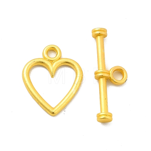 Rack Plating Alloy Toggle Clasps FIND-I034-12MG-1