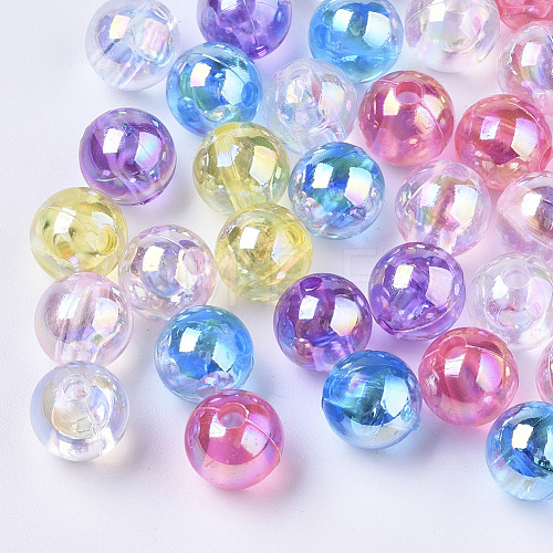 Transparent Acrylic Beads MACR-N009-001-1