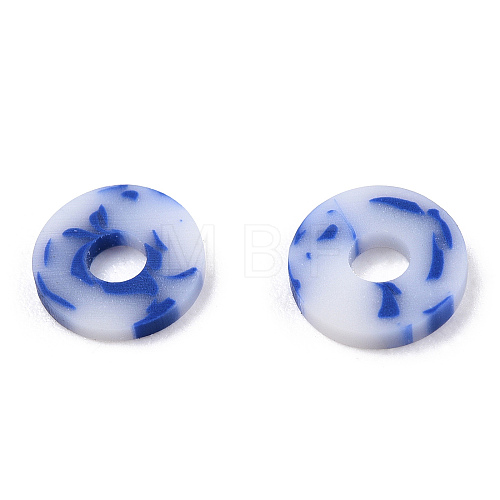 Handmade Polymer Clay Beads CLAY-YW-6.0mm-A44-1