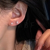 Star Alloy Rhinestone Studs Earrings WG46953-73-1