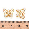 Brass Micro Pave Cubic Zirconia Charms KK-N263-77A-G-3