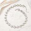 CCB Plastic Heart Beaded Necklaces NJEW-JN05841-01-1