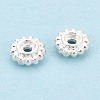 925 Sterling Silver Spacer Beads STER-N016-128S-2