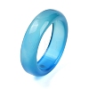 Dyed & Heated Natural Agate Finger Rings for Women RJEW-Z075-02H-2