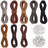 DIY Faux Suede Cord Bracelets & Necklace Making Kit DIY-CL0002-48-1