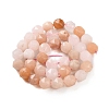 Natural Pink Aventurine Beads Strands G-NH0021-A14-02-3
