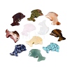 Natural & Synthetic Mixed Gemstone Pendants G-Q608-04-1