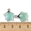 Natural Amazonite Pendants G-P540-01P-03-3