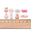 Opaque Resin Cabochons CRES-A064-03-3