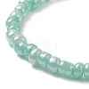 7Pcs 7 Color Glass Seed Beaded Stretch Bracelets Set for Women BJEW-JB09164-5