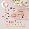 90Pcs 6 Style Resin Cabochons CRES-SC0001-80-3