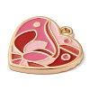 Zinc Alloy Enamel Pendants ENAM-Z013-01A-04-2