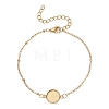 304 Stainless Steel Cable Chain Satellite Chain Bracelet Making BJEW-JB13163-02-2