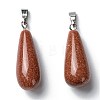 Synthetic Goldstone Pendants G-F707-06-2