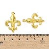 Lily Symbol Alloy Pendants PALLOY-E776-01G-01-3