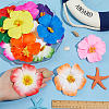 17Pcs 17 Colors Flower EVA Alligator Hair Accessories PHAR-PH0001-23-3