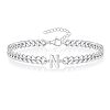 Letter 304 Stainless Steel Link Bracelets FS-WG7830E-38-1
