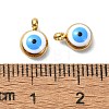 Ion Plating(IP) Real 18K Gold Plated 201 Stainless Steel Charms STAS-L024-020G-04-3