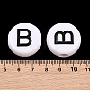 Opaque Acrylic European Beads AC-CBA3BDD-01B-3