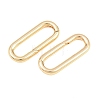 Brass Spring Gate Rings KK-H287-09G-2