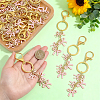 26Pcs Alloy Enamel Keychains KEYC-GA00017-3