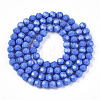 Opaque Glass Beads Stands EGLA-A035-P6mm-D07-3