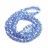 Electroplate Glass Beads Strands EGLA-D030-J4mm-B01-3