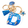 Star Resin & Shell Keychains KEYC-TAC00087-01D-2