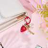 1Pc Acrylic Strawberry Pendant Decorations KEYC-BM0001-25B-4