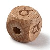 Natural Wood Constellation Beads LS-WOOD-M002-02-2