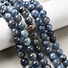 Natural Kyanite Beads Strands LS-G-NH0046-C04-8MM-01-1