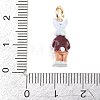 304 Stainless Steel Enamel Pendants LS-STAS-F358-01G-06-3