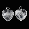 Natural Quartz Crystal Pendants G-E603-01P-10-3