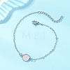 304 Stainless Steel Cable Chain Satellite Chain Bracelet Making BJEW-JB13164-01-1