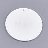 Printed Wooden Big Pendants WOOD-S048-20-3