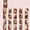 20pcs Retro Flower Scrapbook Paper Pads PW-WGE4750-01-1