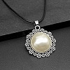 Zinc Alloy Pendant Necklaces BQ0290-2