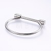 Tarnish Resistant 304 Stainless Steel Bangles X-BJEW-P222-14P-3