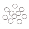 Non-Tarnish 304 Stainless Steel Open Jump Rings X-STAS-C040-01G-P-1