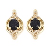 Brass Micro Pave Clear Cubic Zirconia Pendants KK-H257-08C-G02-1