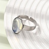 Adjustable 304 Stainless Steel Finger Rings for Women GG-CBA7994-04P-5