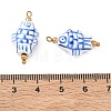 Handmade Porcelain Pendants STAS-Q119-31G-02-3