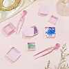 5Pcs ABS Plastic DIY Melty Beads Fuse Beads Tray DIY-WH0504-951-2