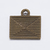 Tibetan Style Alloy Mail Charms LS-EA10712Y-AB-3