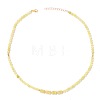 Adjustable 4MM Round Natural Yellow Jade Graduated Beaded Necklaces with Heishi Beads for Women Elegant Fashion Jewelry Gift RG0808-6-1