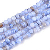 Natural Freshwater Shell Dyed Beads Strands SHEL-T020-29B-2