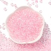 Baking Paint Transparent Colours Glass Round Beads SEED-L011-13A-10-2