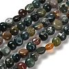 Natural Indian Agate Beads Strands G-P497-01E-89-1