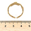 304 Stainless Steel Open Cuff Rings for Women RJEW-U060-01A-G-3